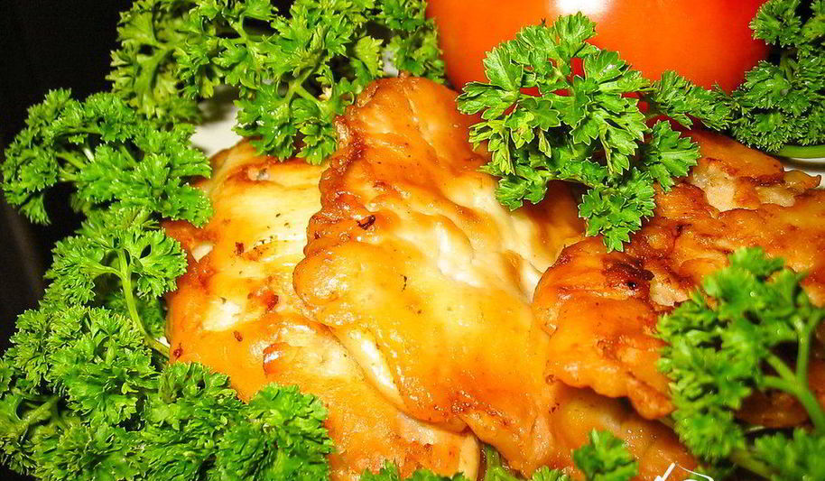 Рецепт мяса в сырно-майонезной корочке