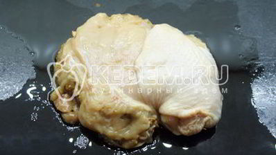 окорочка фаршированные белыми грибами