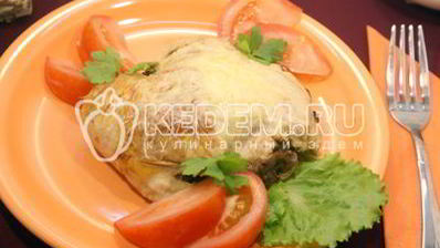 окорочка фаршированные белыми грибами