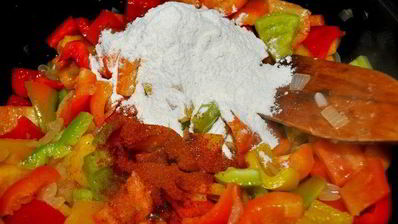 паприкаш с курицей