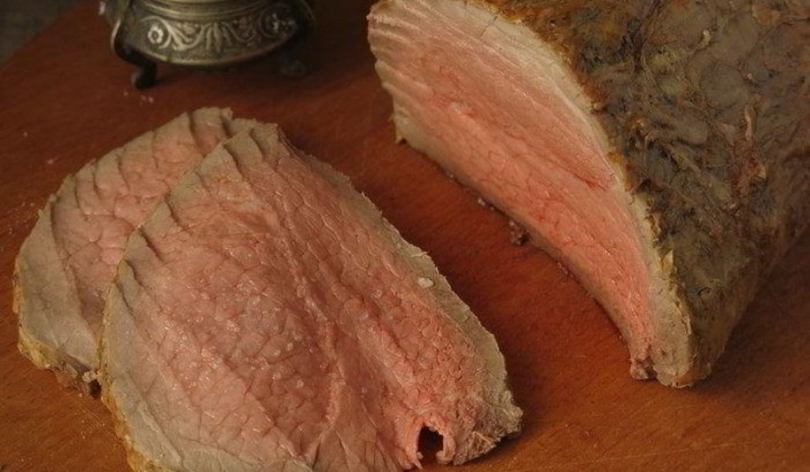 Рецепт ростбифа в жировой сетке