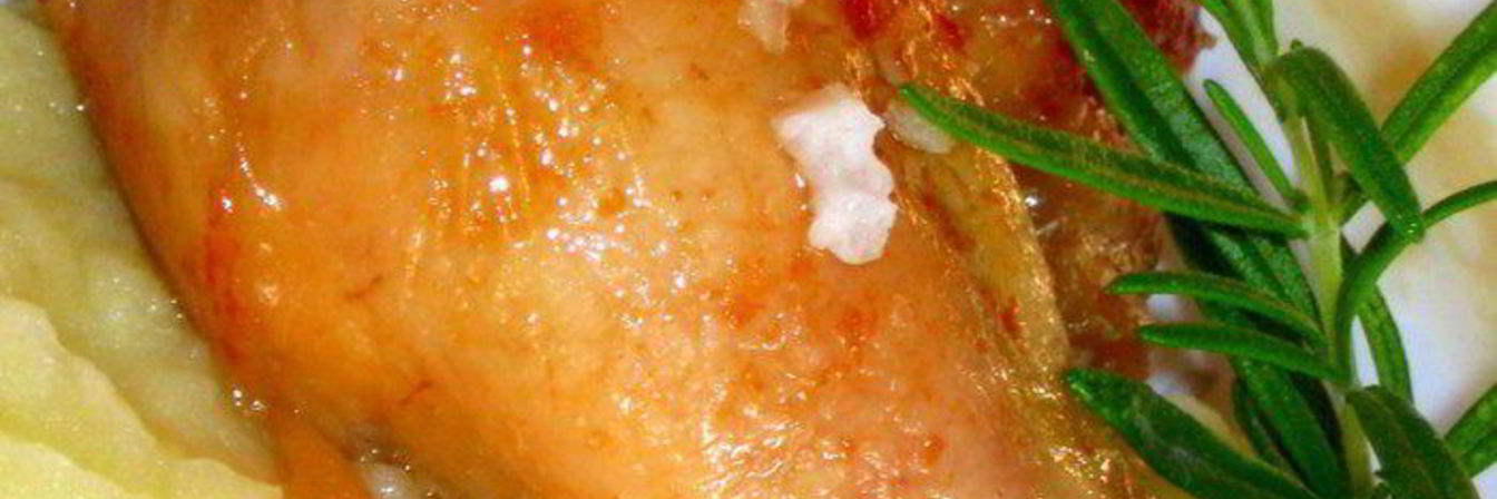 Шкмерули — курица в молочно-чесночном соусе