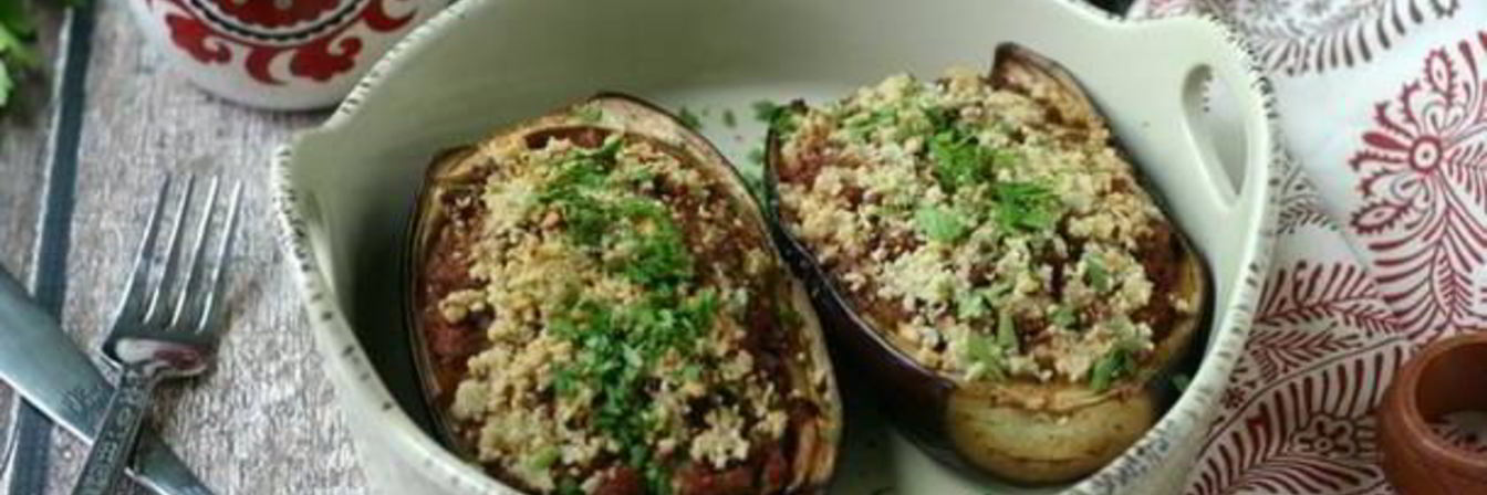 Свинина с баклажанами в духовке