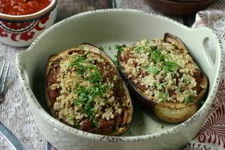 Свинина с баклажанами в духовке