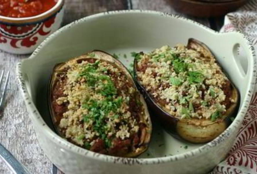 Свинина с баклажанами в духовке