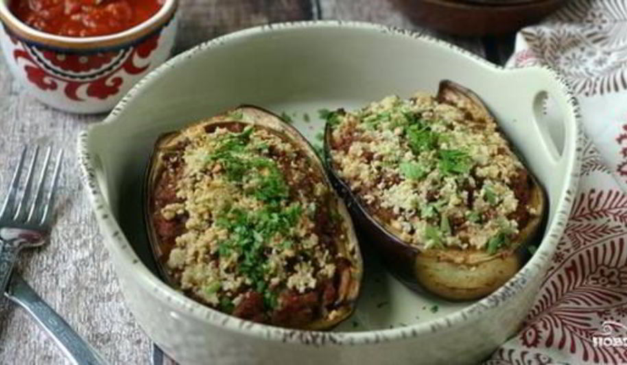 Рецепт свинины с баклажанами в духовке