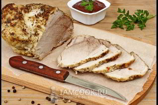 Свинина, запеченная в фольге целым куском