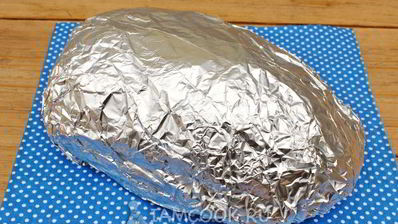 свинина, запеченная в фольге целым куском