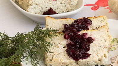 террин куриный с творогом по-шведски