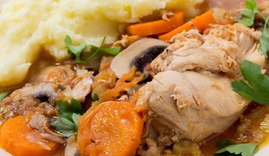 Рецепт тушеной курицы
