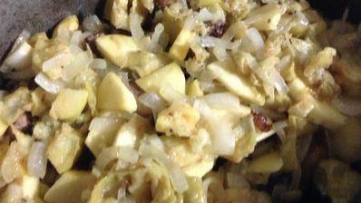 утка тушеная в сметане