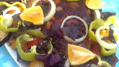 запеченная баранья нога