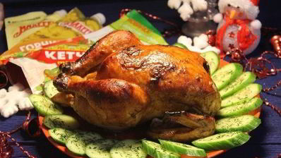 запеченная курица новогодняя традиция