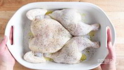 запеченная в духовке курица