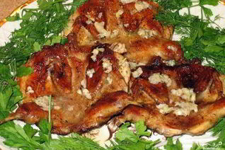 Жареная куропатка