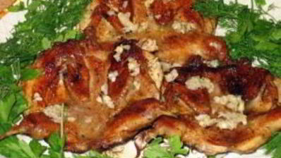 жареная куропатка