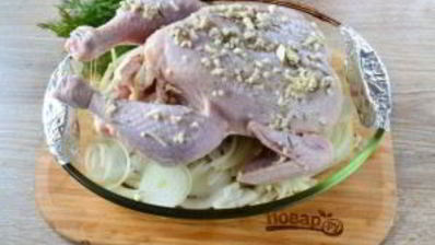 жареный цыпленок джулии чайлд