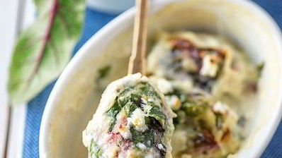 ньокки с мангольдом