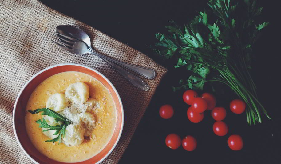 Рецепт ньокков в тыквенно-сливочном соусе