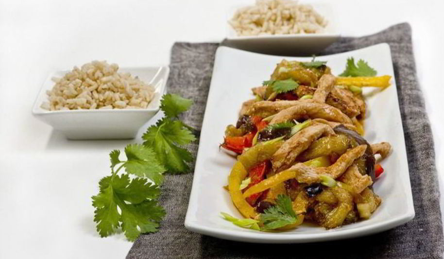 Рецепт баклажанов с курицей по-пекински