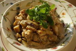 Баклажаны со сливками