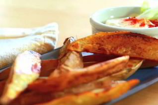 Батат в духовке