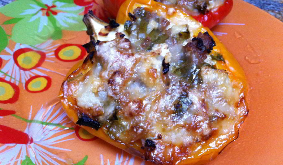 Рецепт фаршированного перца с цветной капустой