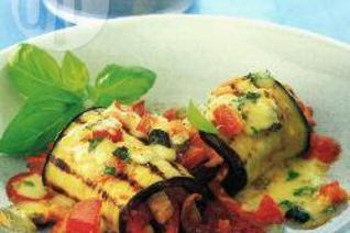 Фаршированные баклажаны с овощной начинкой