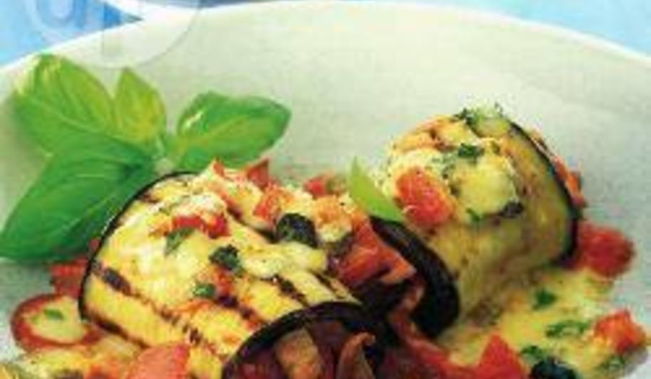 Рецепт фаршированных баклажанов с овощной начинкой