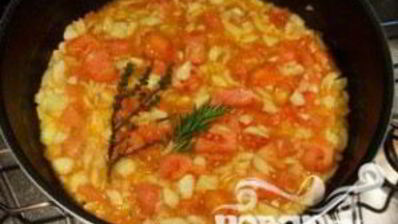 фаршированные помидоры и кабачки