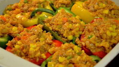 фаршированные сладкие перцы