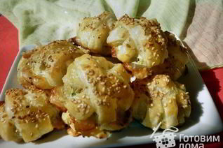 Кабачки В клубочке