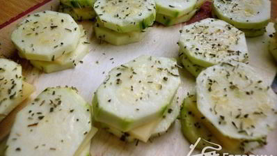 кабачки в клубочке