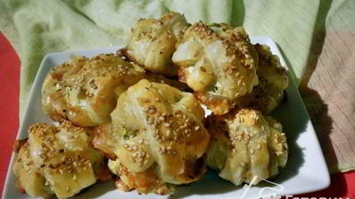 кабачки в клубочке