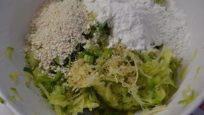 кабачковые крокеты, фаршированные грибами