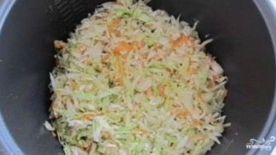 капуста с говядиной в мультиварке