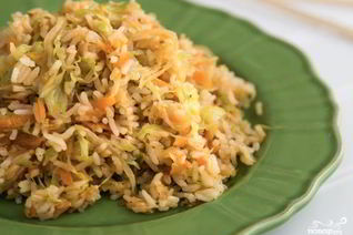 Капуста с рисом