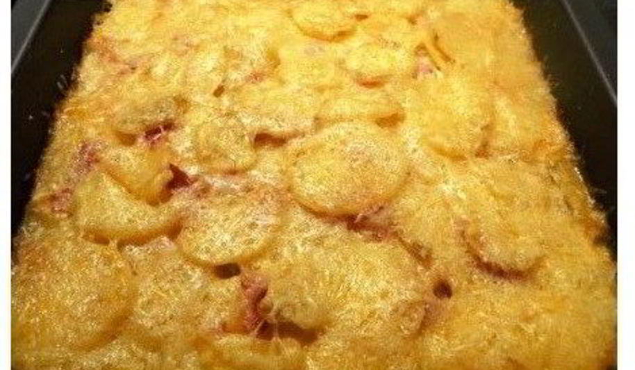 Рецепт картофеля, запеченного с сыром