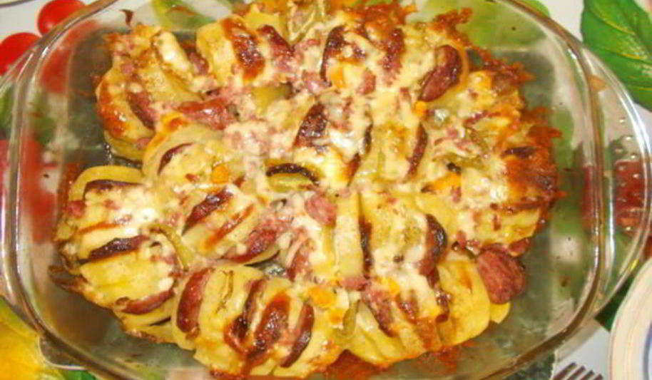 Рецепт картофеля запеченного в духовке