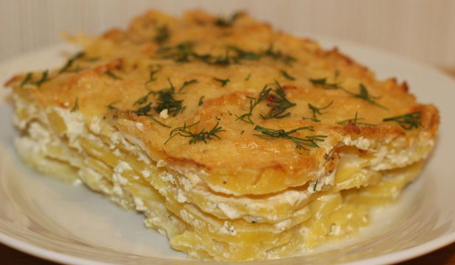Рецепт картофельного гратен
