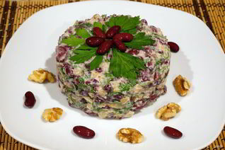 Лобио из консервированной фасоли