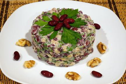 Лобио из консервированной фасоли