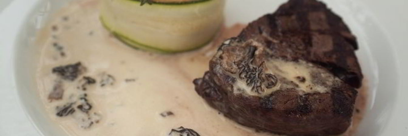 Миньон из говядины с гратеном из цветной капусты