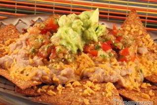 Начоc с фасолью