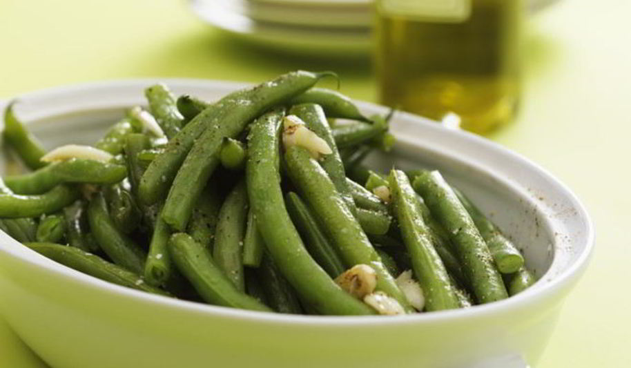 Рецепт стручковой фасоли с чесноком