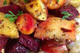 Свекла и другие корнеплоды в духовке