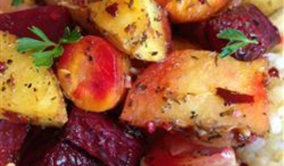Рецепт свеклы и другие корнеплоды в духовке