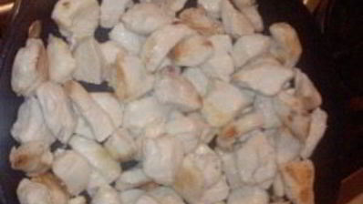 цветная капуста с курицей, запеченная в духовке