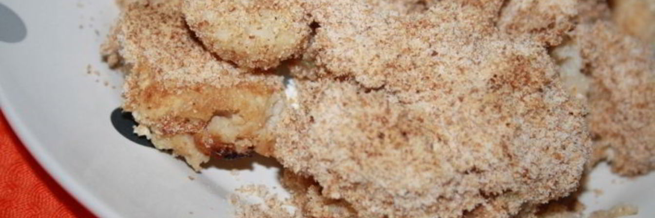 Цветная капуста в хрустящей панировке в духовке