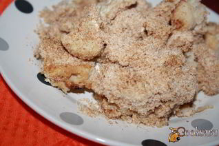 Цветная капуста в хрустящей панировке в духовке